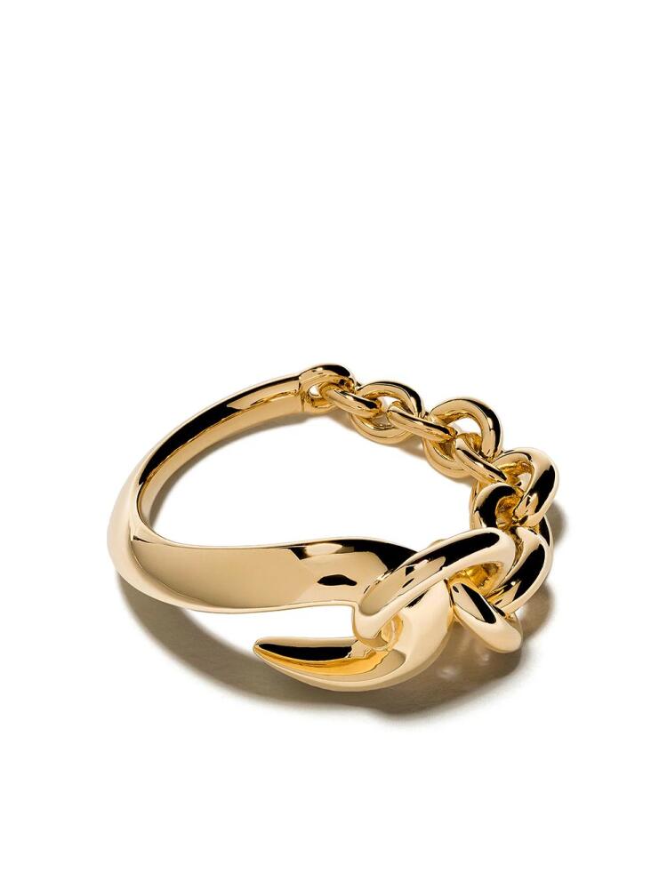 Shaun Leane Hook chain ring - Gold Cover