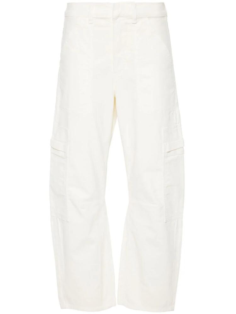 Citizens of Humanity Marcelle cargo trousers - White Cover