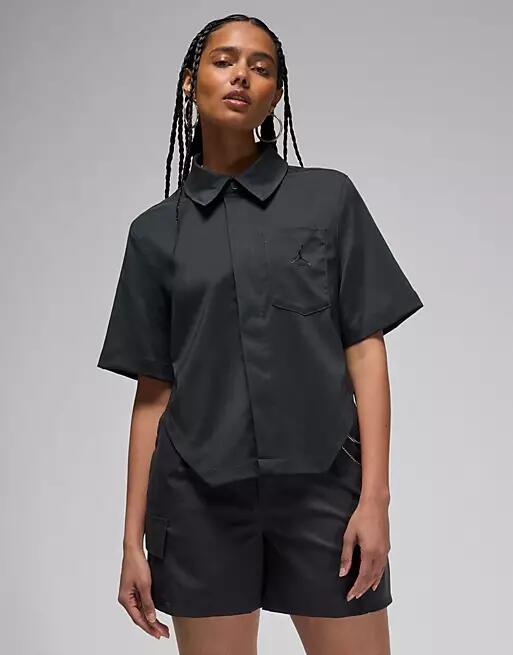 Jordan oversized shirt in black Cover