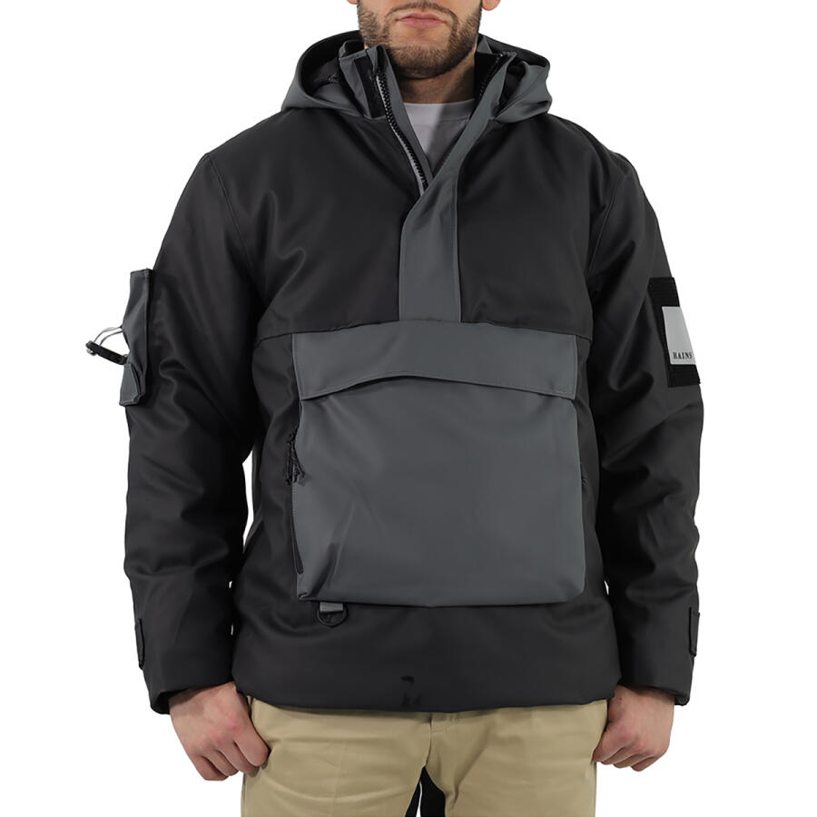 Rains Mens Glacial Anorak Water Repellent Jacket Cover