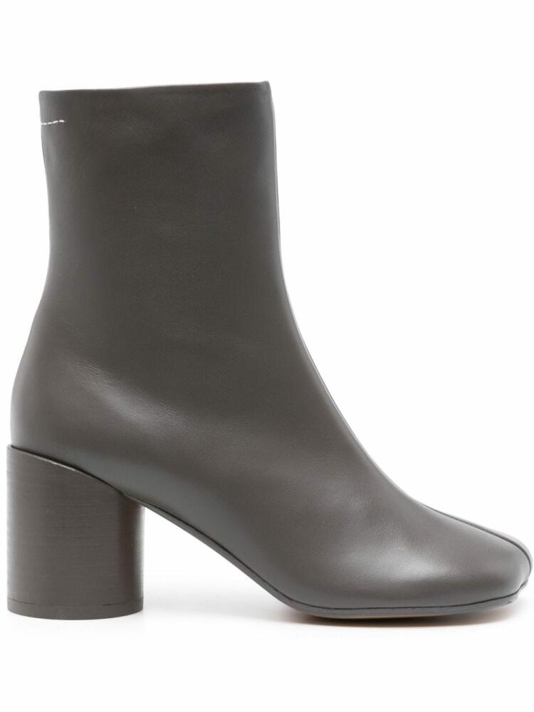 MM6 Maison Margiela Anatomic 70mm ankle boots - Grey Cover