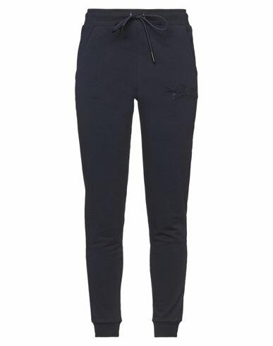 Ermanno Scervino Woman Pants Midnight blue Cotton, Elastane Cover