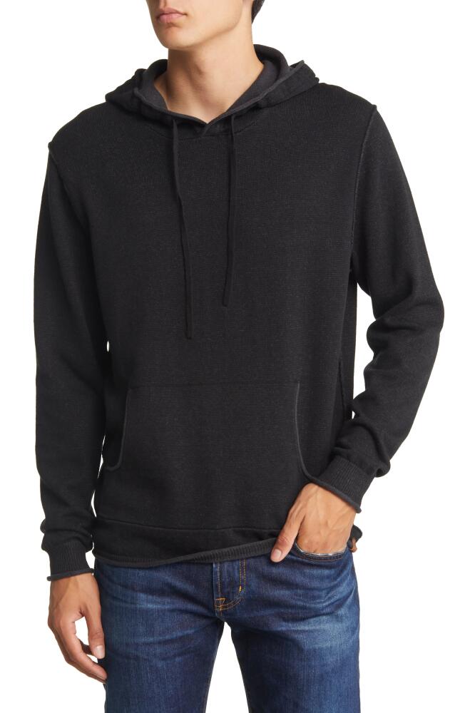 The Normal Brand Jimmy Hoodie Sweater in Black Cover