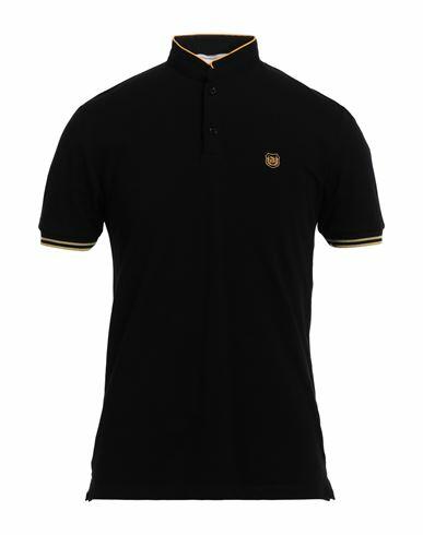 The Kooples Man Polo shirt Black Cotton Cover