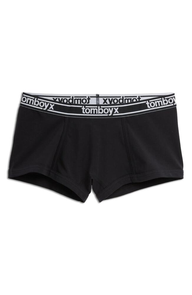 TomboyX Boyshorts in Black Logo Cover