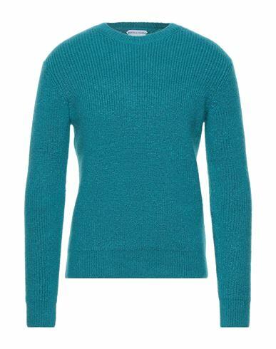 Bottega Veneta Man Sweater Turquoise Mohair wool, Polyamide, Wool, Elastane, Polyester Cover