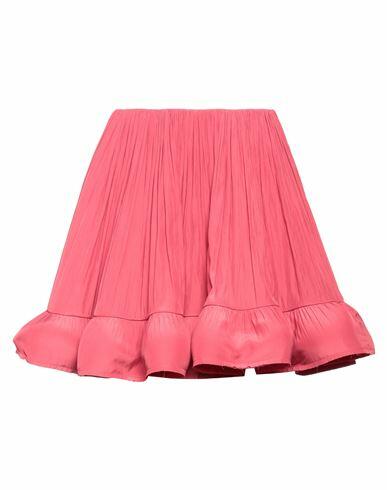 Lanvin Woman Mini skirt Coral Polyester Cover