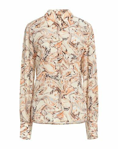 Isabel Marant Woman Shirt Beige Silk Cover