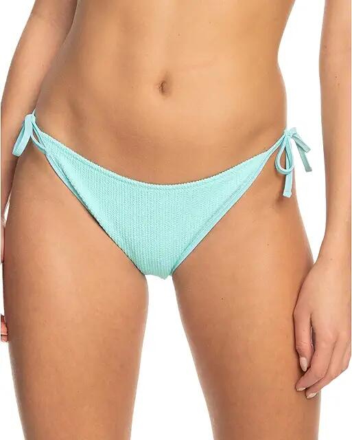 Roxy Aruba Tie Side Moderate Bikini Bottoms (Aruba Blue) Women's Swimwear Cover