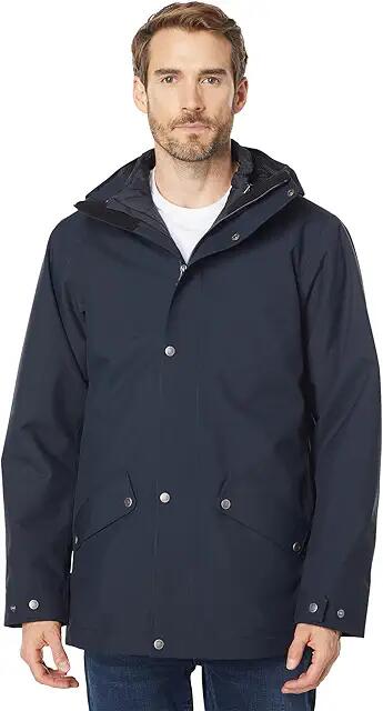 Fjallraven Visby 3-in-1 Jacket (Dark Navy) Men's Clothing Cover