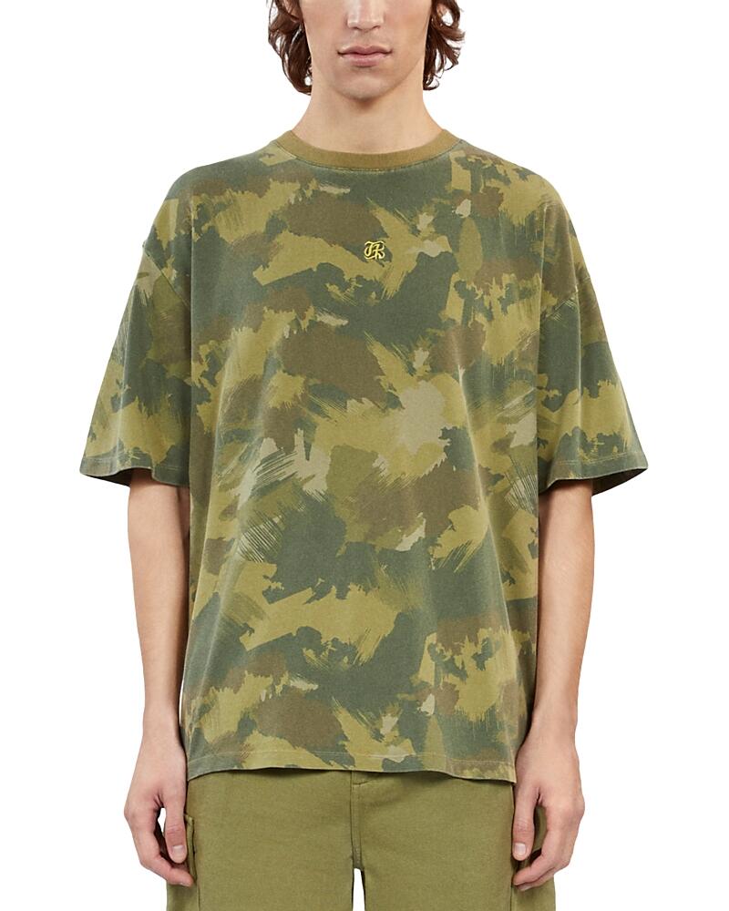 The Kooples Camo Dropped Shoulder Tee Cover