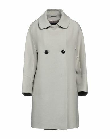 Cinzia Rocca Woman Coat Light grey Virgin Wool Cover