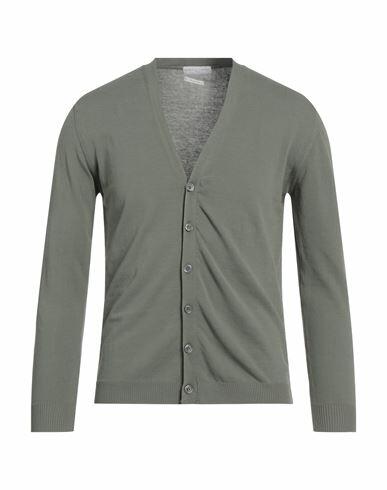 Daniele Fiesoli Man Cardigan Sage green Cotton Cover