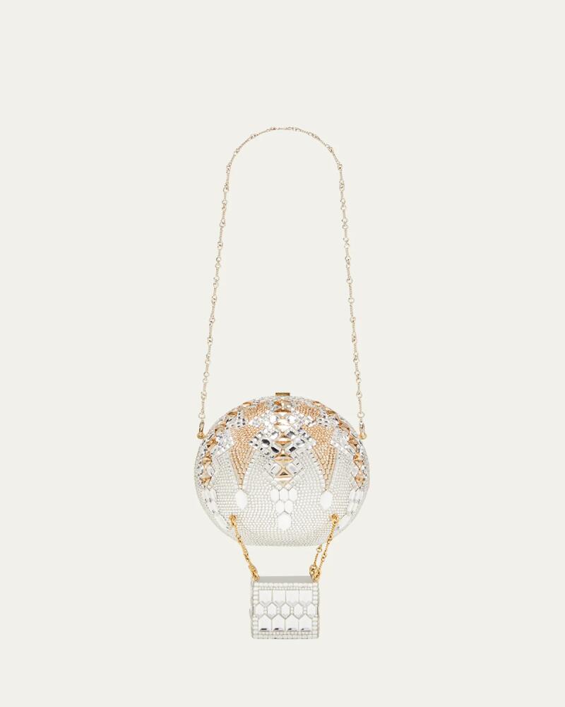 Judith Leiber Couture Hot Air Balloon Crystal Minaudiere Bag Cover