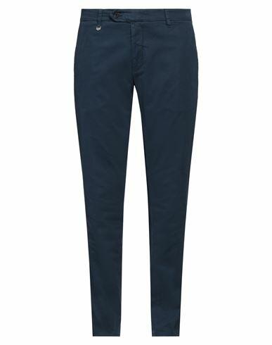 Antony Morato Man Pants Navy blue Cotton, Elastane Cover