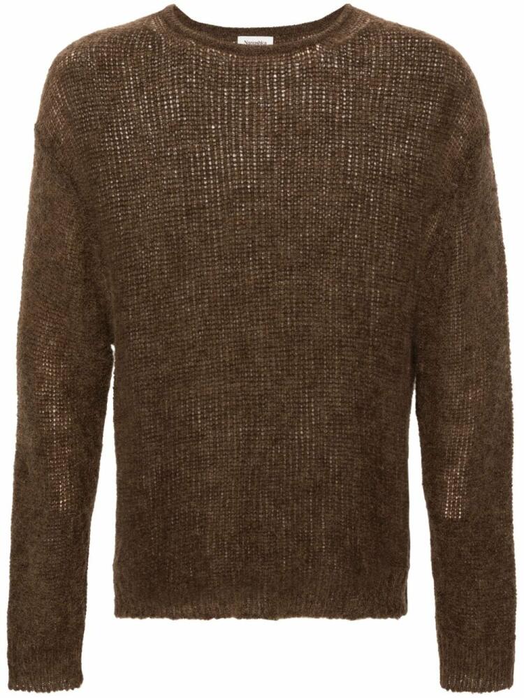 Nanushka Tevin brushed jumper - Brown Cover