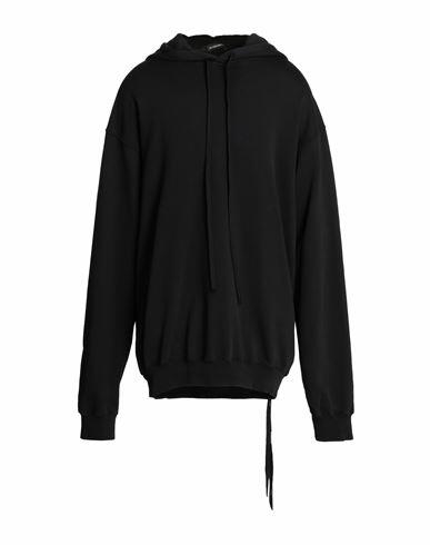 Ann Demeulemeester Man Sweatshirt Black Cotton Cover