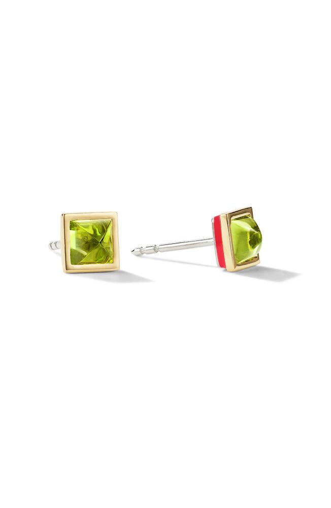 Cast The Pop Stud Earrings in Green Cover