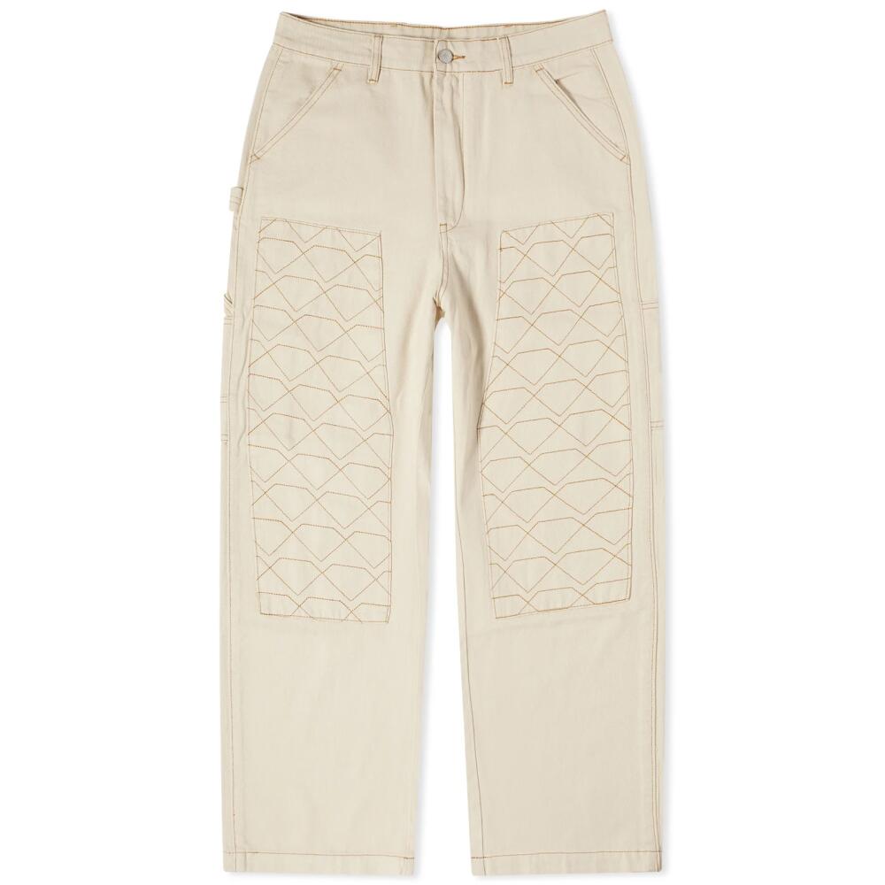 Billionaire Boys Club Men's Diamond & Dollar Painter Pant in Beige Cover