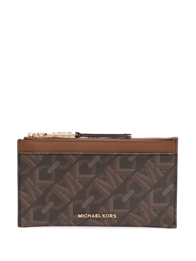 Michael Kors Empire LG card holder - Brown Cover