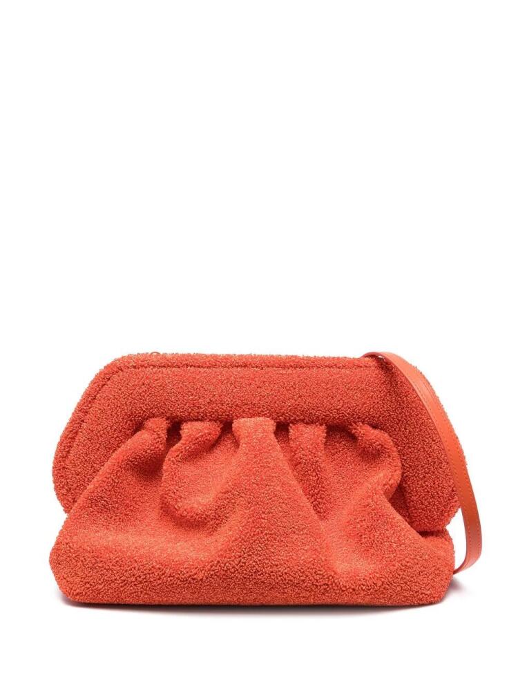 Themoirè Bios ruched clutch bag - Orange Cover