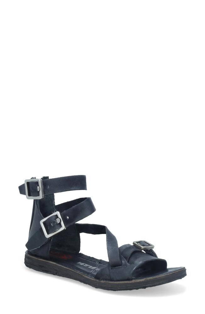 A. S.98 Reynolds Ankle Strap Sandal in Black Cover