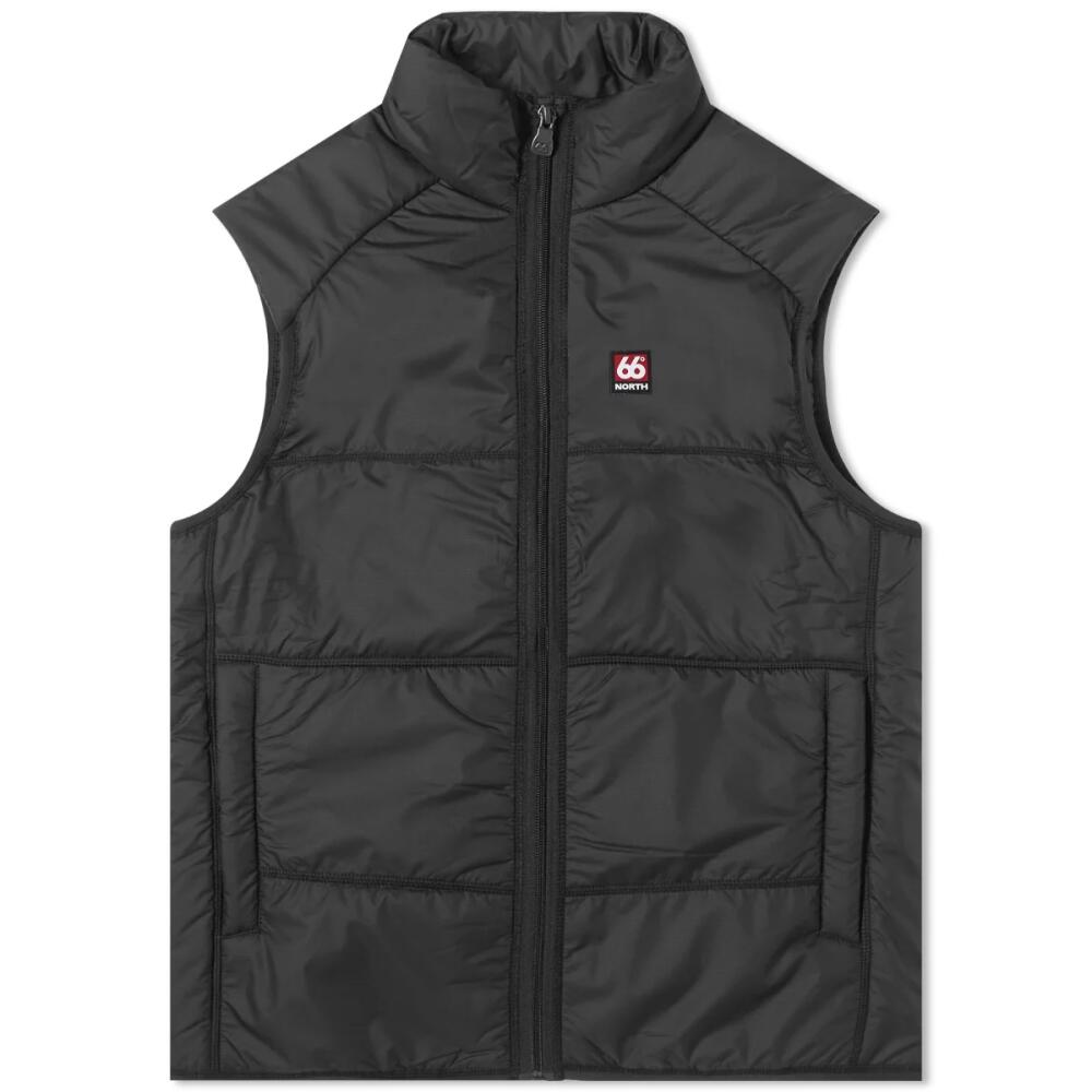 66° North Men's Vatnajokull Powerfill Vest in Black Cover