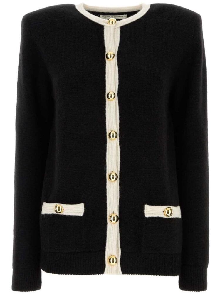 Alessandra Rich oversized cardigan - Black Cover