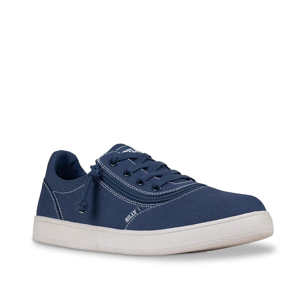 BILLY Footwear Wide Width Wraparound Zipper Sneaker II | Men's | Navy Cover