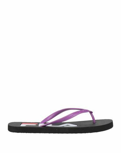 Fila Woman Thong sandal Purple Rubber Cover