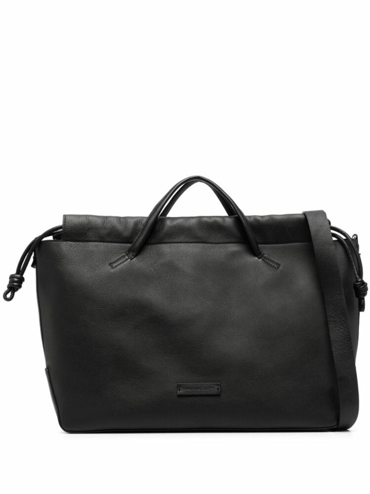 Fabiana Filippi smooth-grain leather tote bag - Black Cover