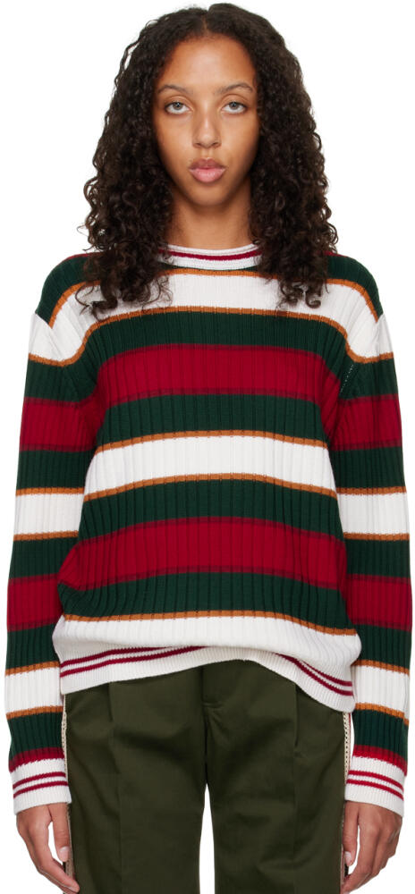 Wales Bonner SSENSE Exclusive Multicolor Choir Sweater Cover