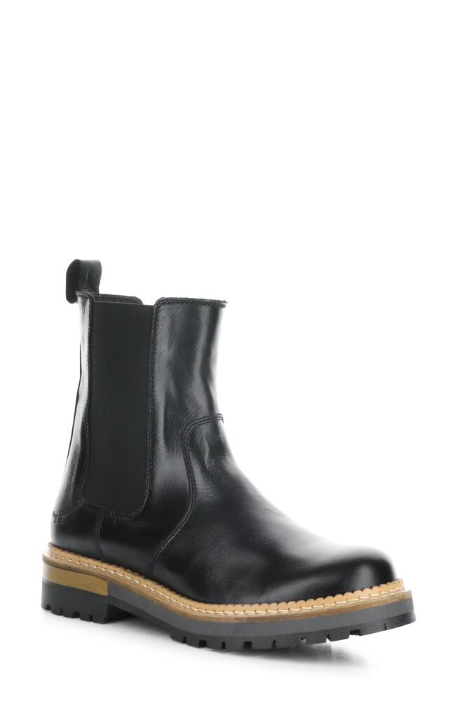 Bos. & Co. Arbor Waterproof Chelsea Boot in Black Feel Leather Cover