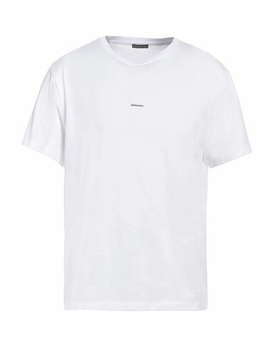 Patrizia Pepe Man T-shirt White Cotton Cover