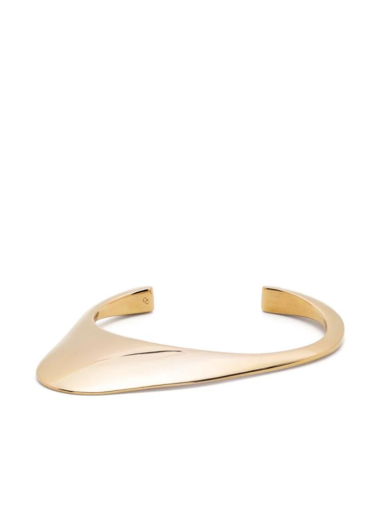 Charlotte Chesnais gold-plated sterling silver sculptural cuff Cover