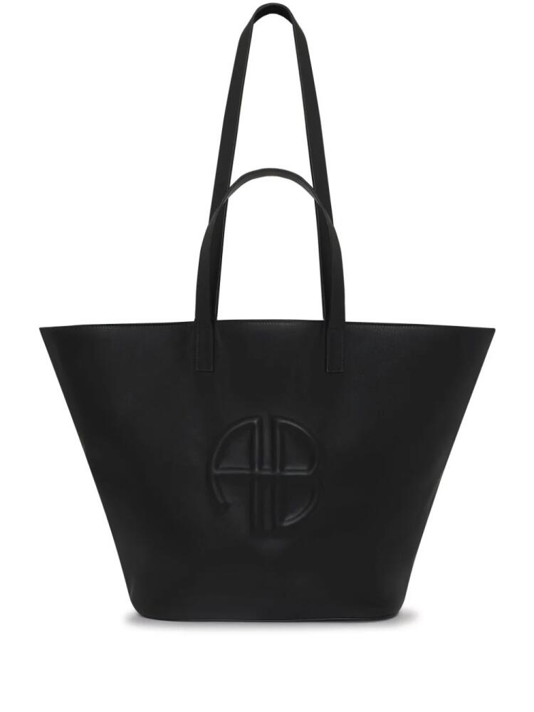 ANINE BING Palermo leather tote bag - Black Cover