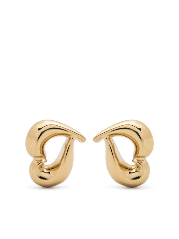 Annelise Michelson Amor XS heart-motif earrings - Gold Cover