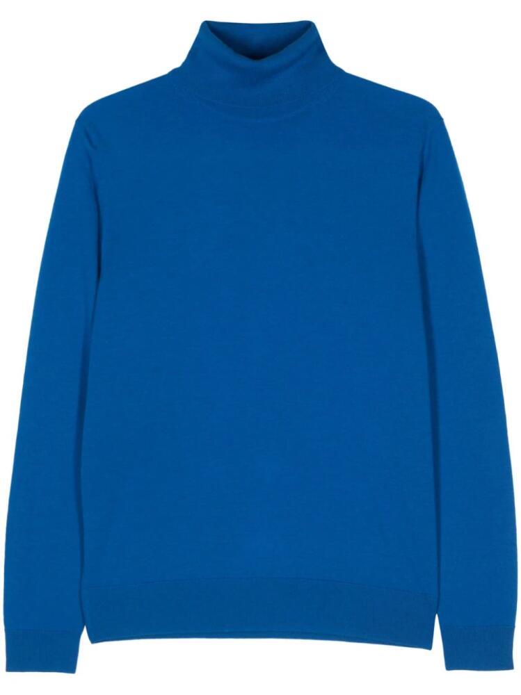 FURSAC wool roll neck jumper - Blue Cover