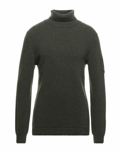 Pmds Premium Mood Denim Superior Man Turtleneck Military green Merino Wool Cover