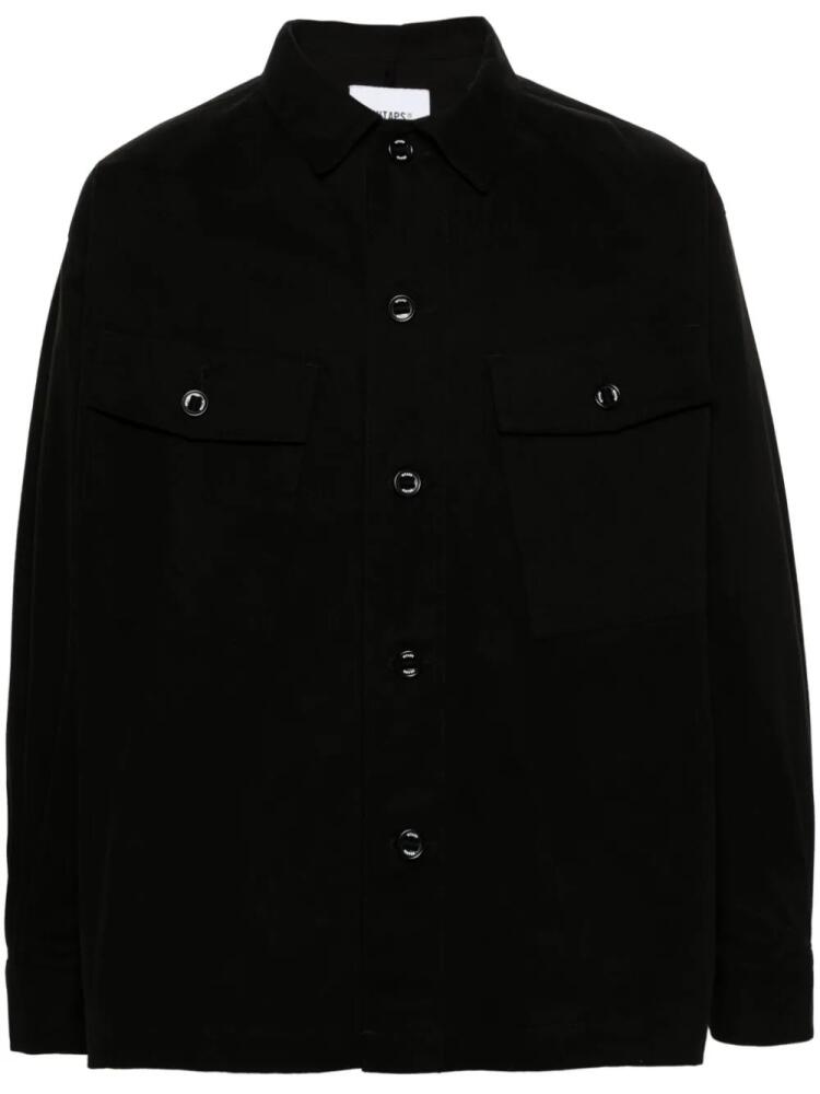 WTAPS 07 cotton shirt - Black Cover