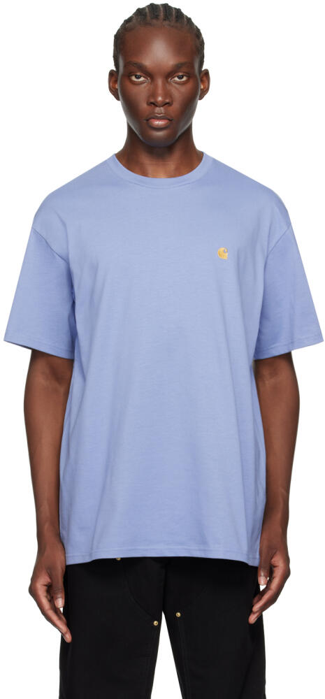 Carhartt Work In Progress Blue Chase T-Shirt Cover