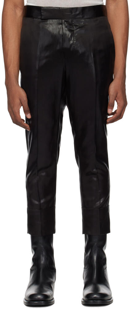 SAPIO Black Nº 7 Trousers Cover