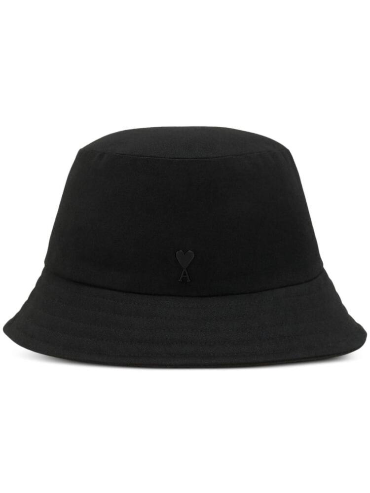 AMI Paris Ami reversible bucket hat - Black Cover