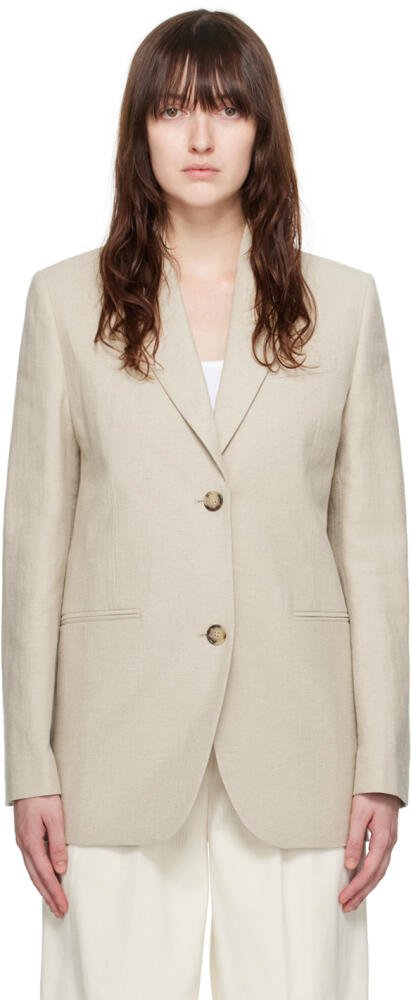 TOTEME Beige Tailored Blazer Cover