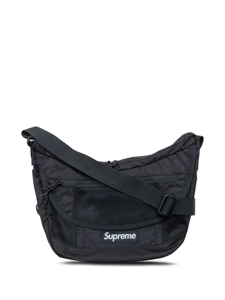 Supreme logo-patch shoulder bag - Black Cover