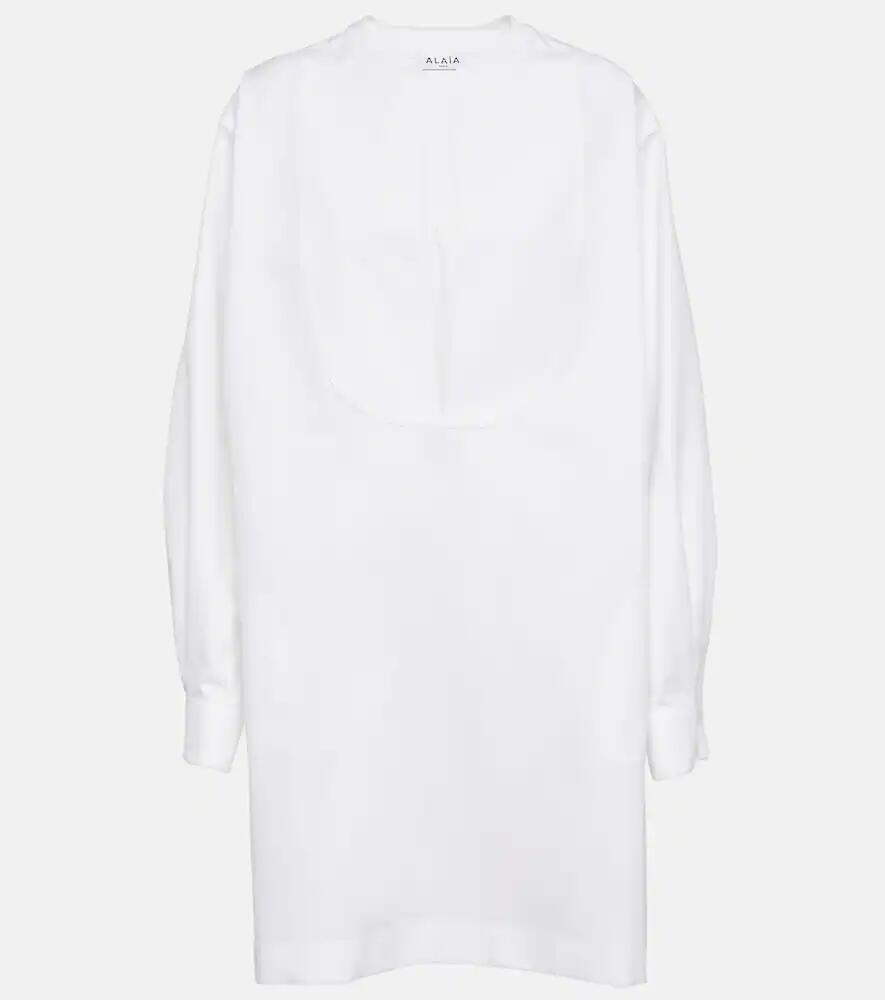 Alaïa Cotton poplin minidress Cover