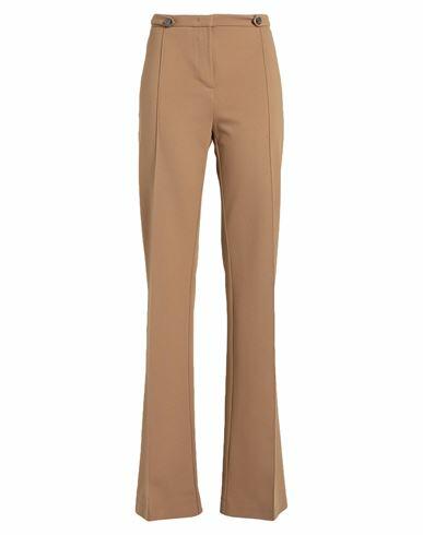 Pinko Woman Pants Camel Viscose, Polyamide, Elastane Cover