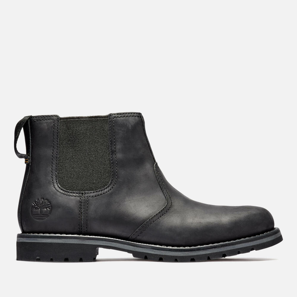 Timberland Men's Larchmont Leather Chelsea Boots - Black Cover