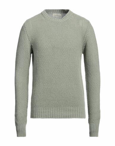 Bruno Manetti Man Sweater Sage green Wool, Cashmere Cover