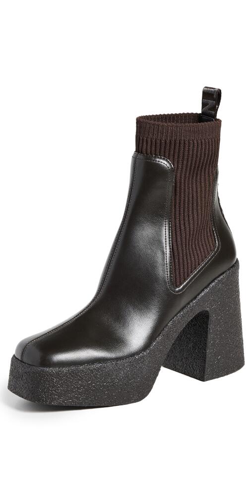 Stella McCartney Skyla Alter Sporty Mat Booties Ebony Cover